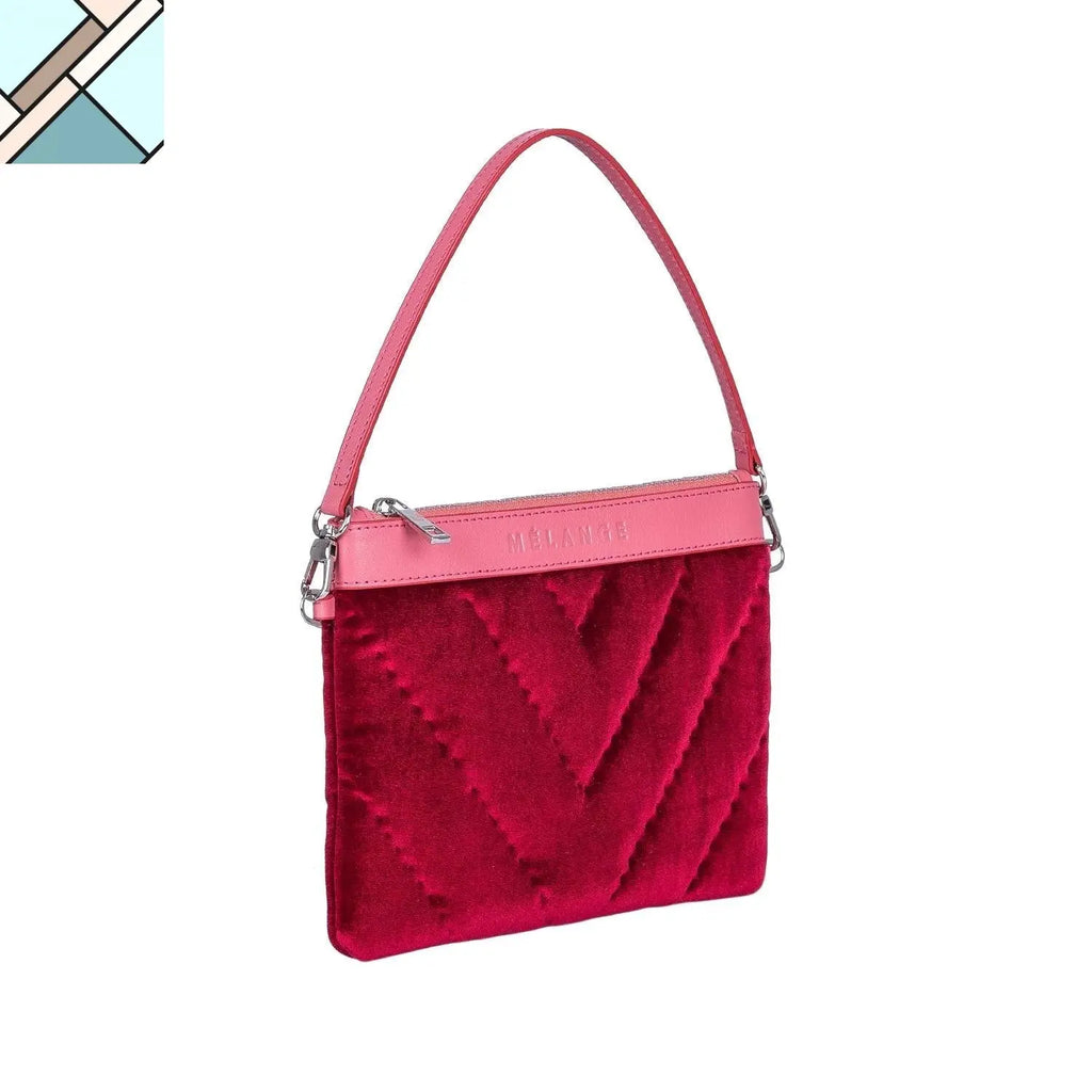 Şükran Velvet Mini Shoulder Bag ATELIER MELANGE