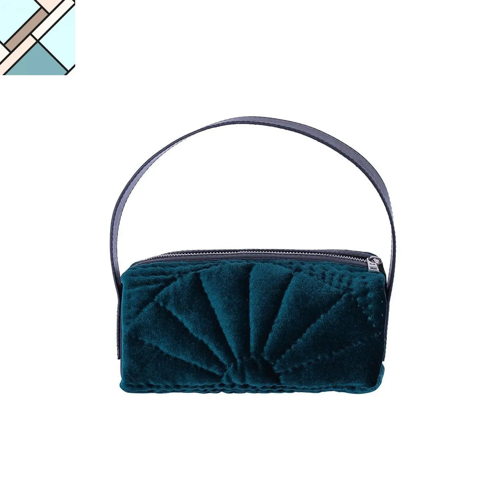 Şükran Velvet Saddle Bag ATELIER MELANGE
