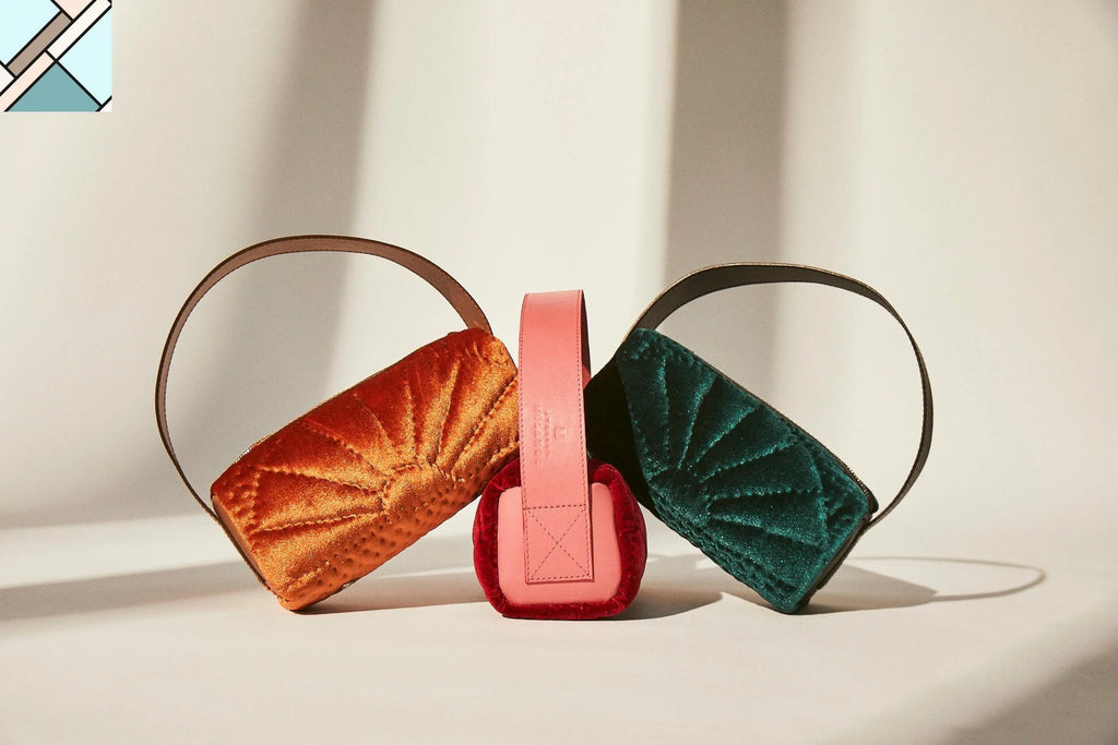 Şükran Velvet Saddle Bag ATELIER MELANGE