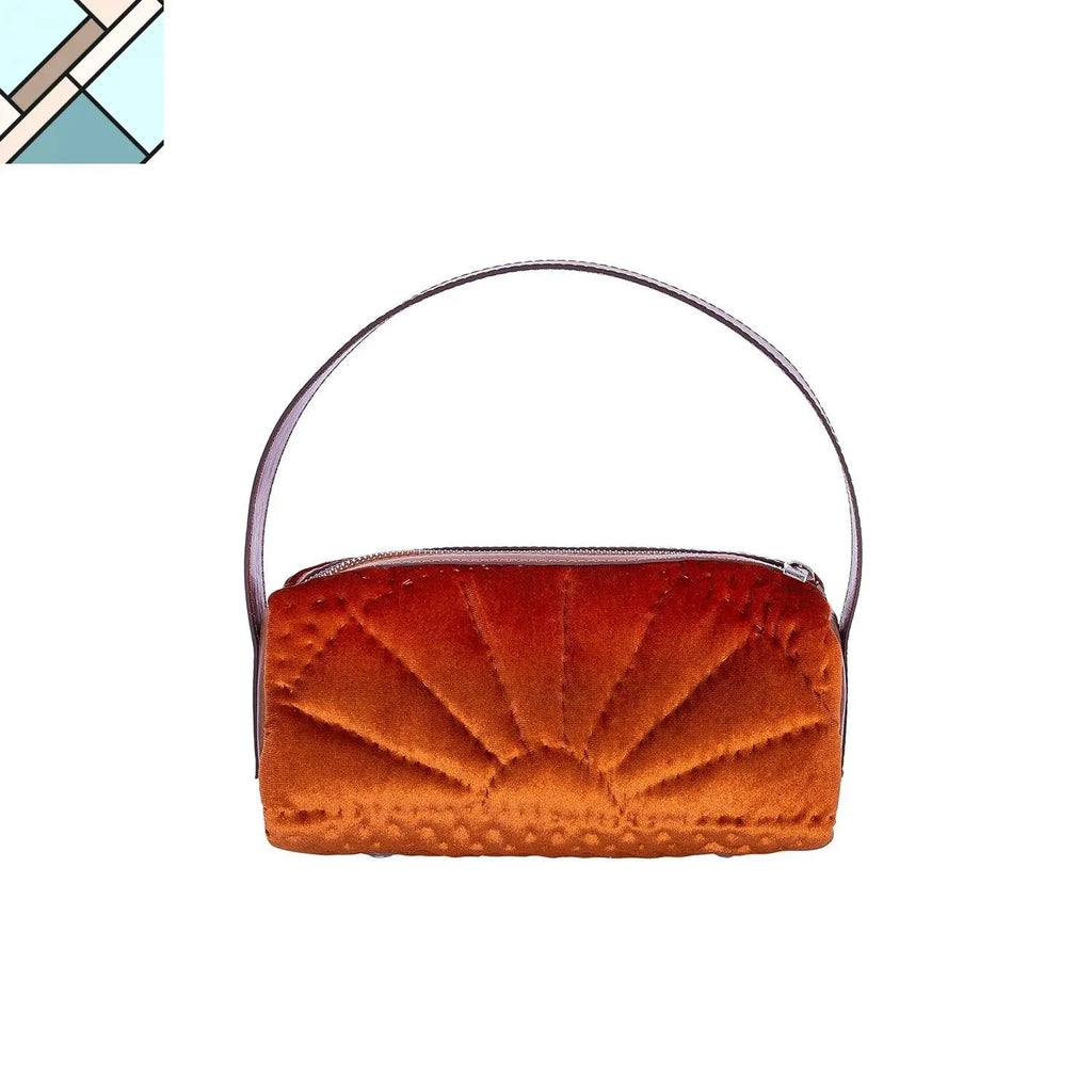 Şükran Velvet Saddle Bag ATELIER MELANGE
