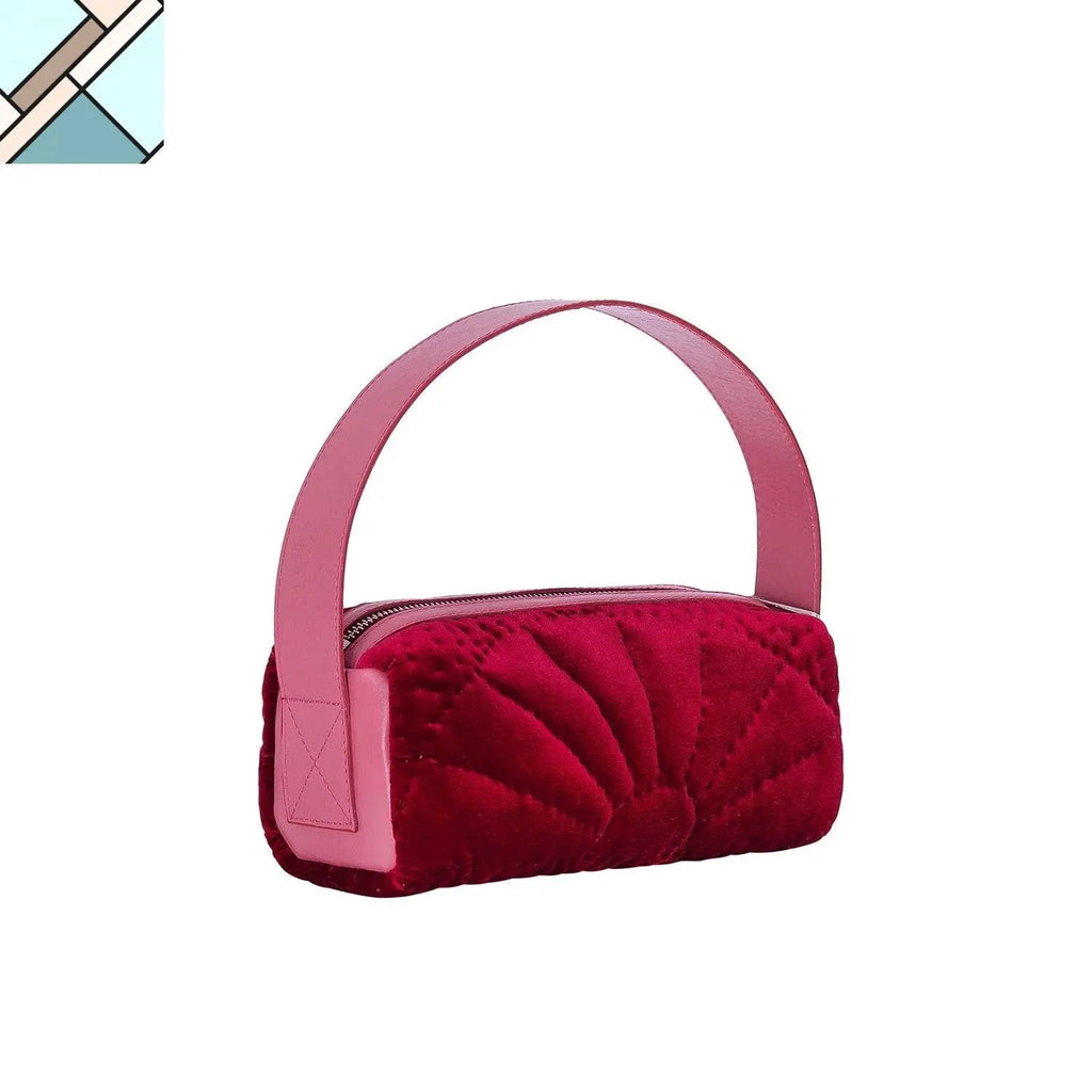 Şükran Velvet Saddle Bag ATELIER MELANGE