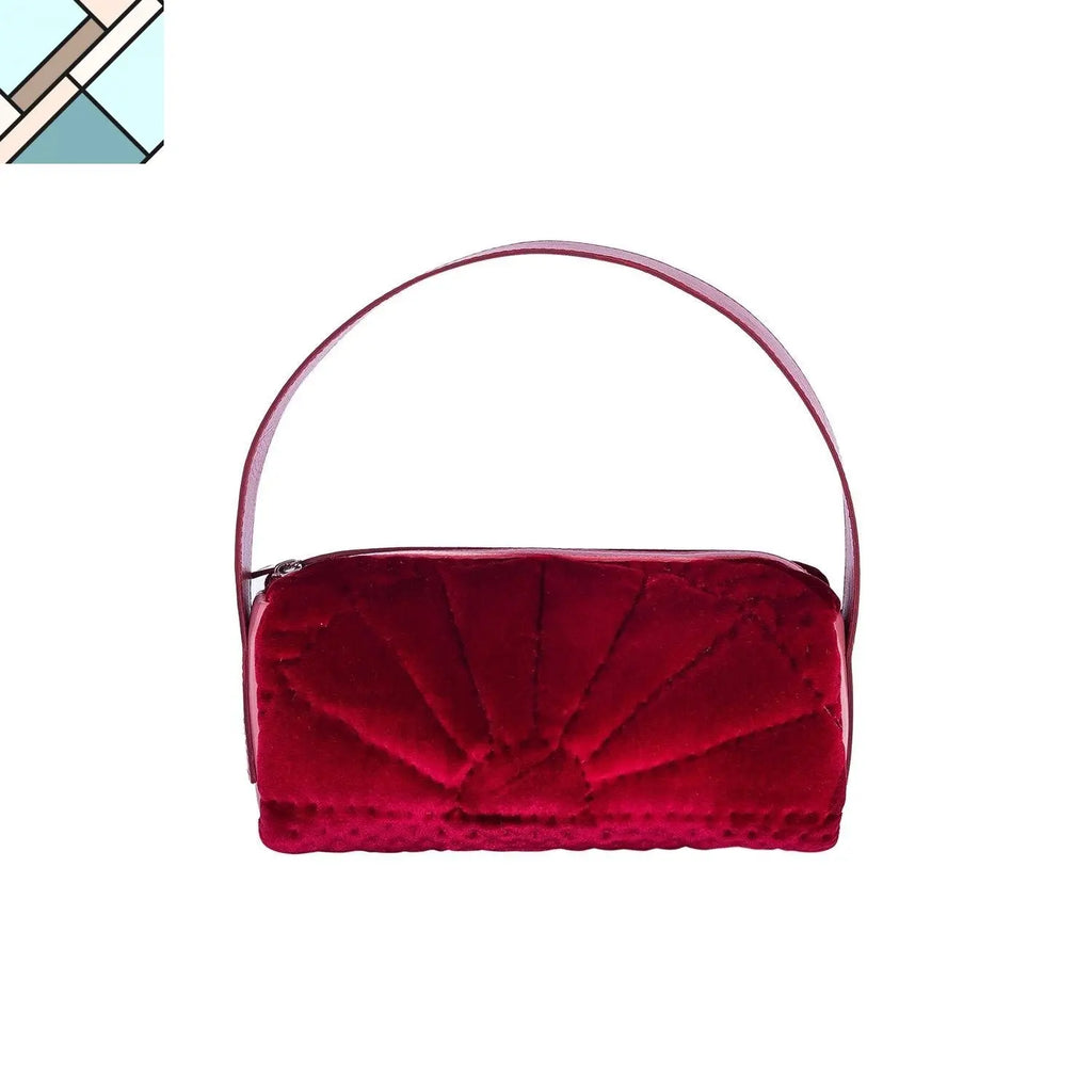 Şükran Velvet Saddle Bag ATELIER MELANGE