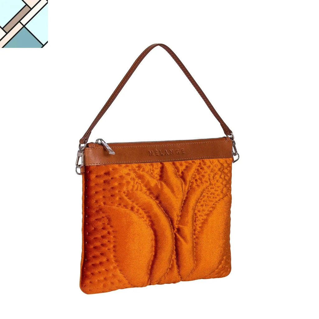 Şükran Velvet Shoulder Bag ATELIER MELANGE