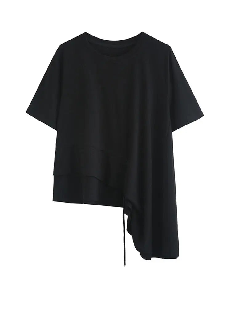 Sween Drawstring Shirt - Black by Marigold Shadows Marigold Shadows