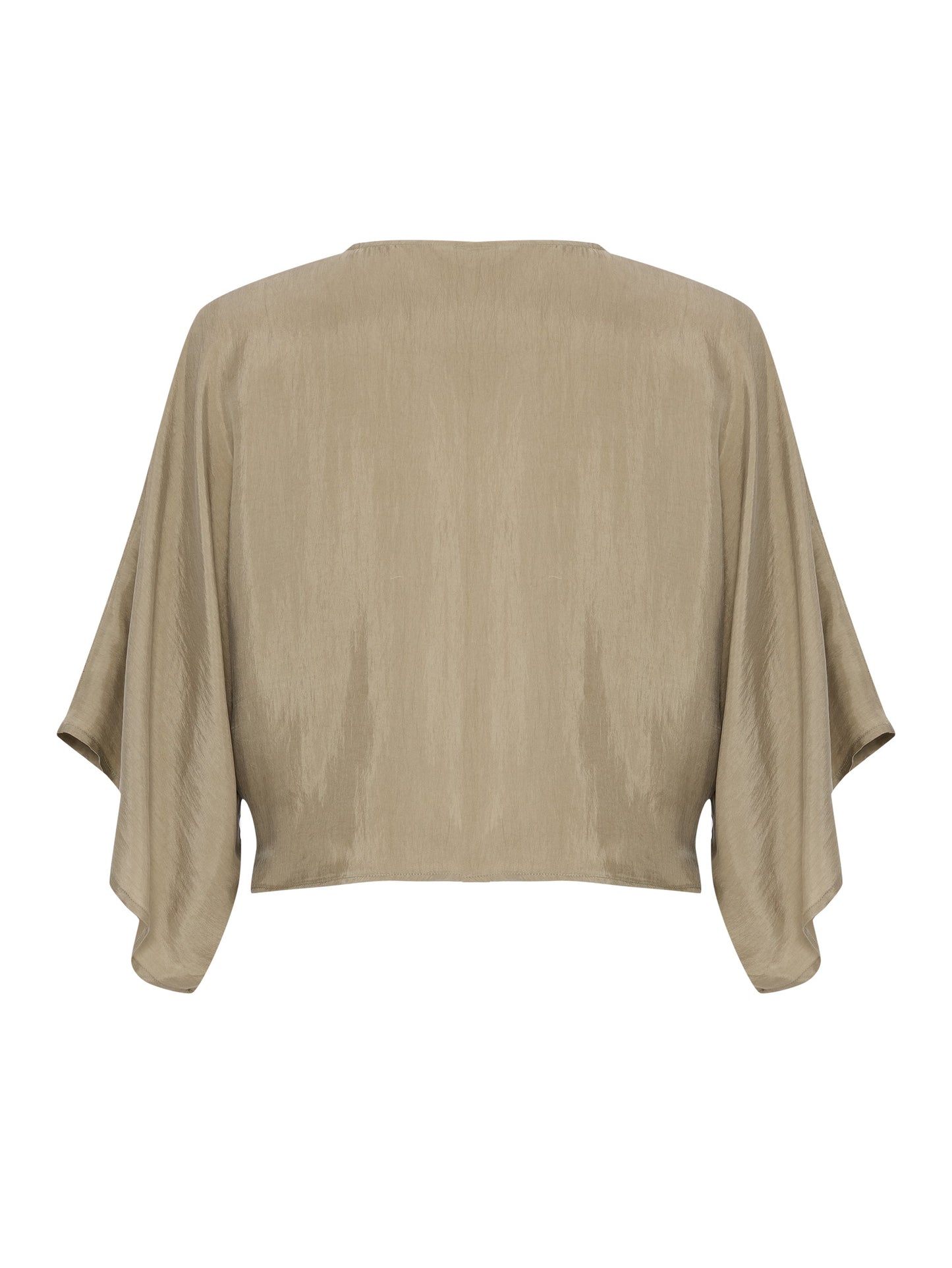 Lucid Knot Top - Khaki Green