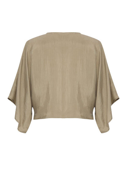 Lucid Knot Top - Khaki Green