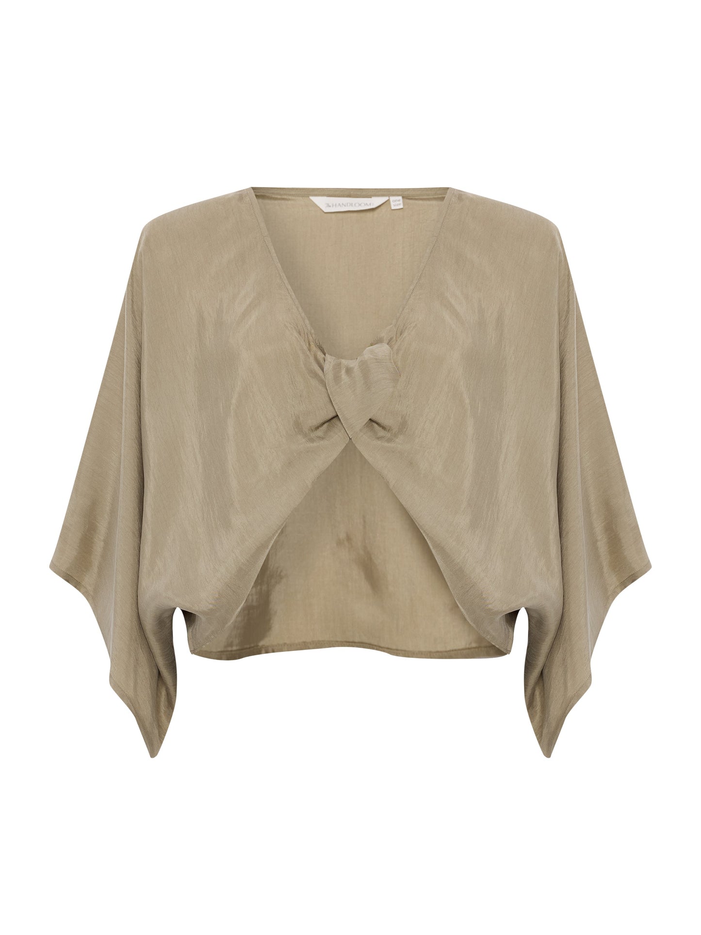 Lucid Knot Top - Khaki Green