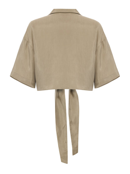 Lucid Tie Shirt - Khaki Green