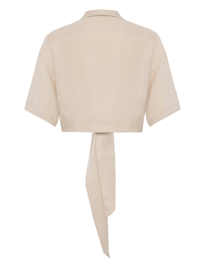 Lucid Tie Shirt - Sand