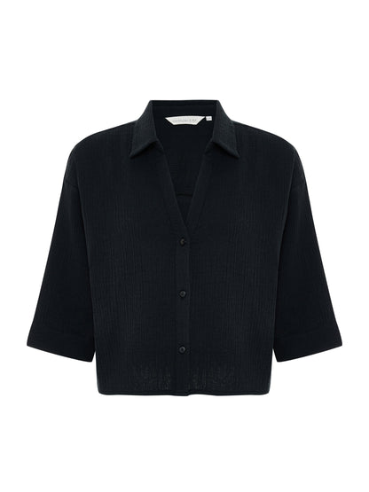 Aura Mini Shirt - Black