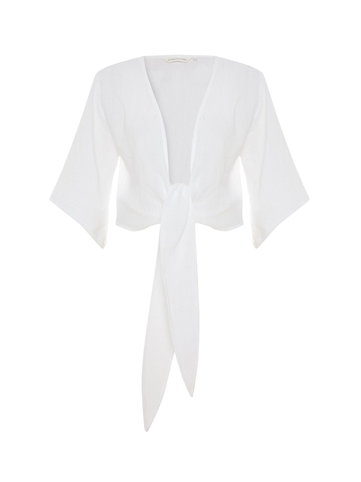 Aura Wrap Top - White