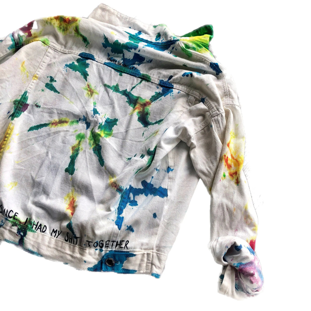 'TIE DYE FUN' DENIM JACKET by Wren + Glory Wren + Glory