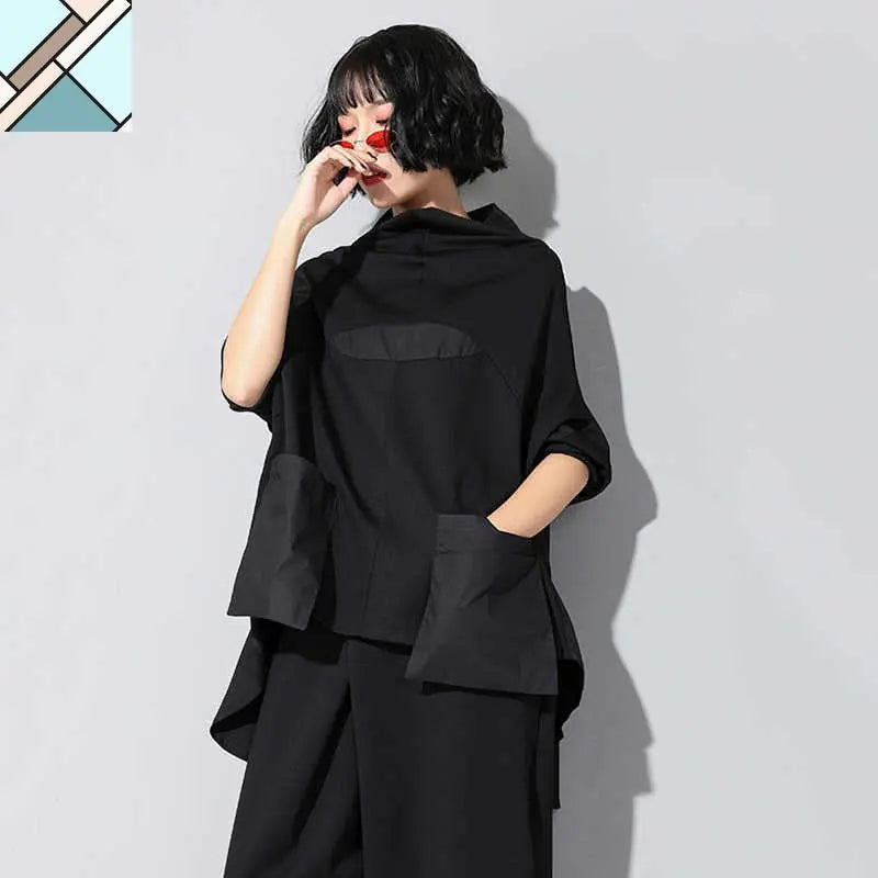 Tenchi Big Pocket Shirt by Marigold Shadows MARIGOLD SHADOWS