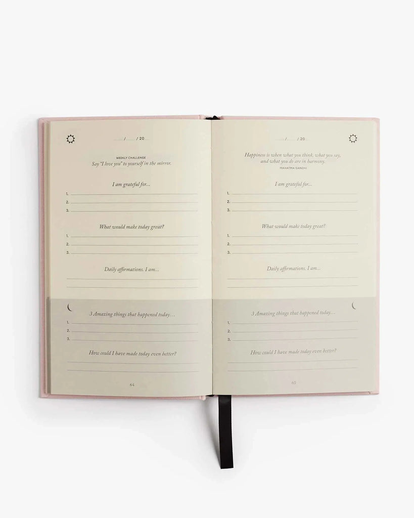 The Five Minute Journal - Blush Pink by Intelligent Change INTELLIGENT CHANGE