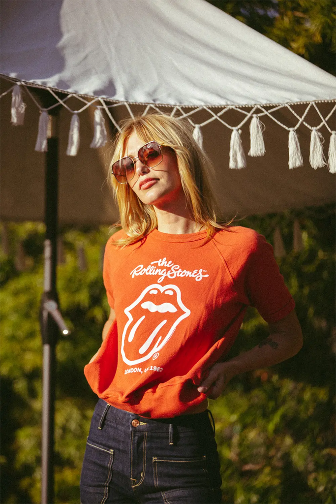 The Rolling Stones London Raglan Tee by People of Leisure People of Leisure