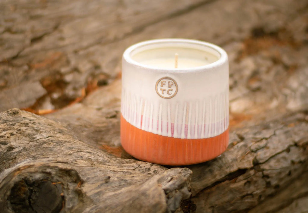 The Wanderer 13 oz Summer Buzzin' Soy Scented Candle by Four Points Trading Co. FOUR POINTS TRADING CO.