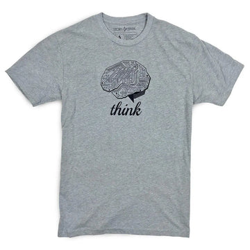 Think Tech T-Shirt by STORY SPARK STORY SPARK