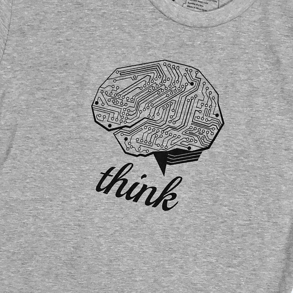 Think Tech T-Shirt by STORY SPARK STORY SPARK