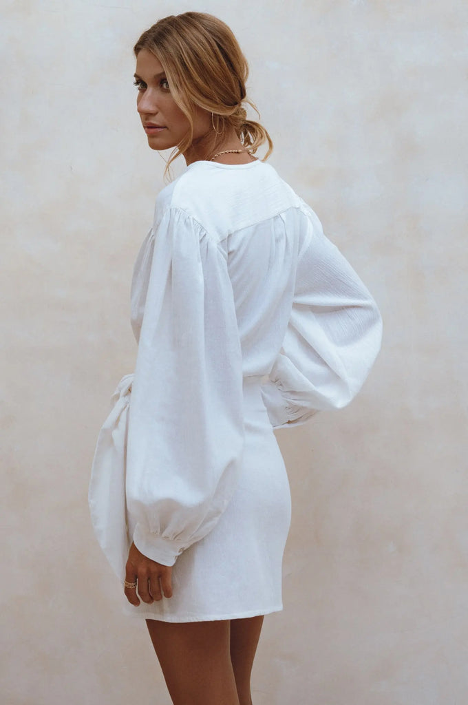 Ti Amo Linen Wrap Dress by Bali ELF Bali ELF