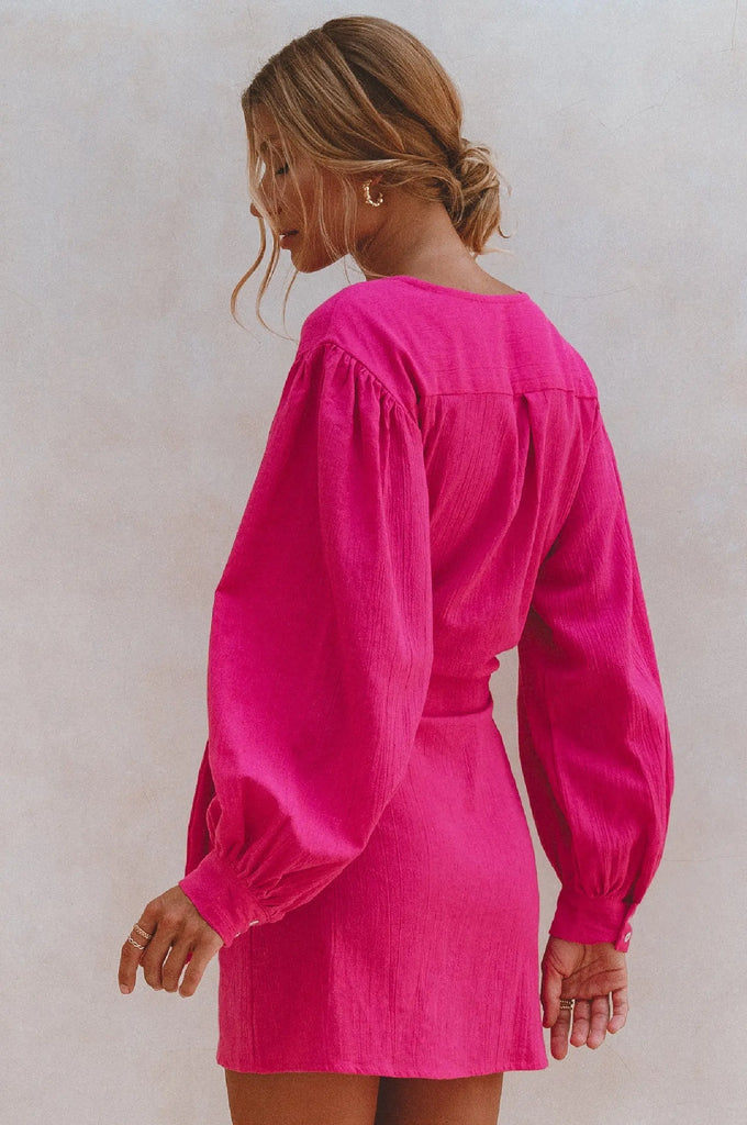 Ti Amo Linen Wrap Dress by Bali ELF Bali ELF