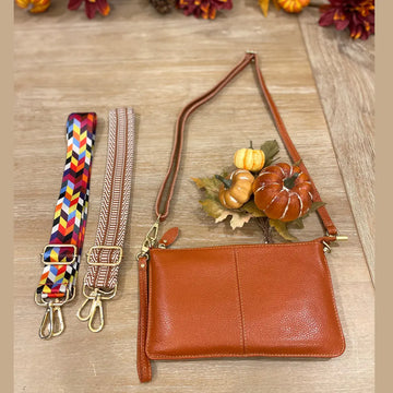 Tonya Leather Crossbody by ClaudiaG Collection CLAUDIAG COLLECTION