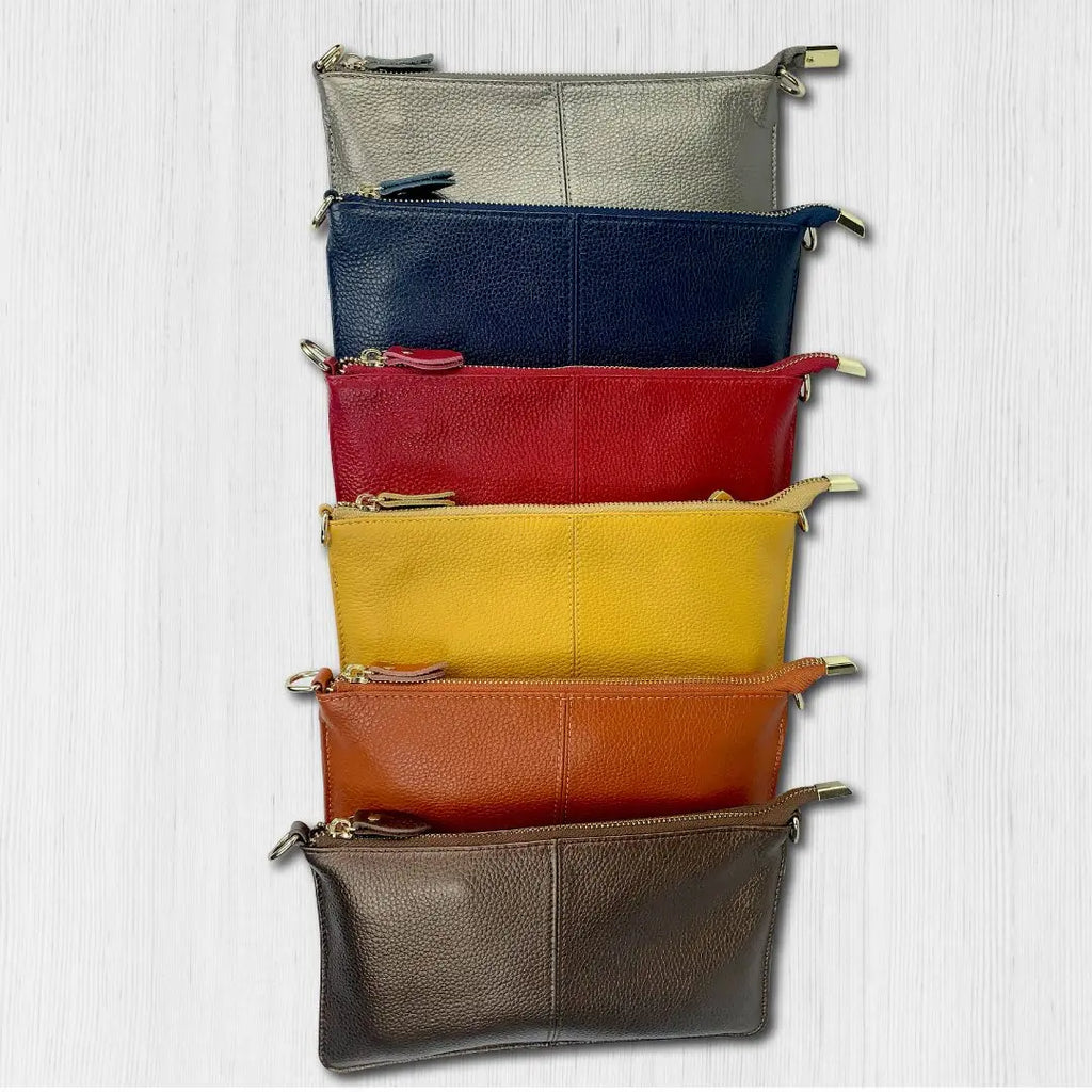 Tonya Leather Crossbody by ClaudiaG Collection CLAUDIAG COLLECTION