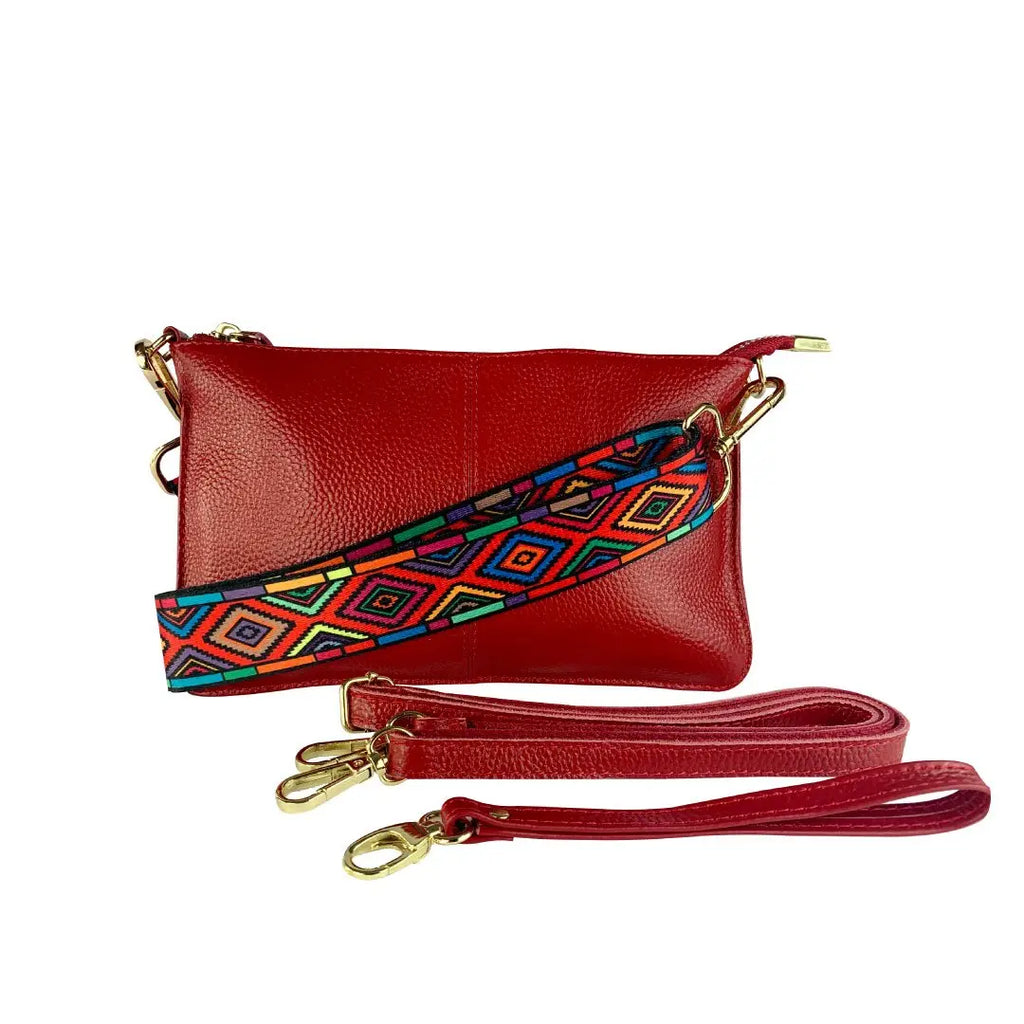 Tonya Leather Crossbody by ClaudiaG Collection CLAUDIAG COLLECTION