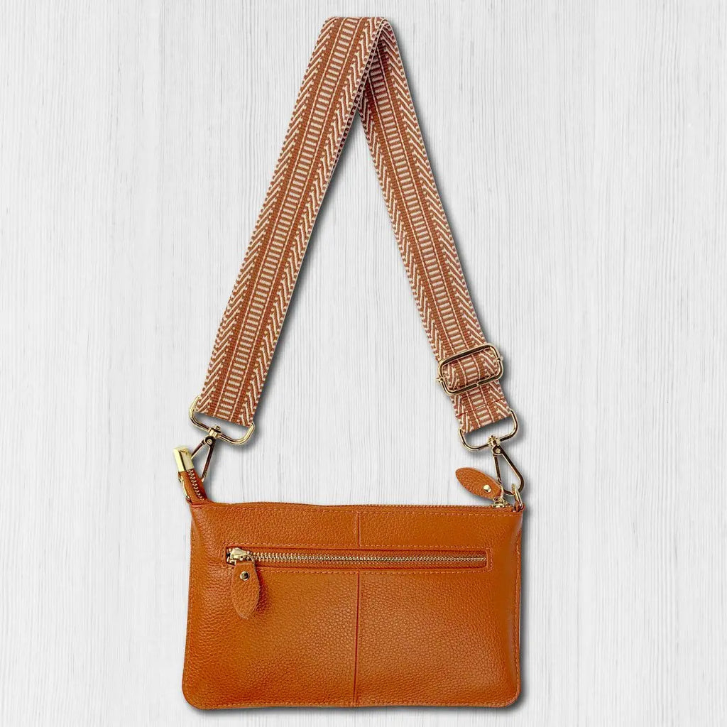 Tonya Leather Crossbody by ClaudiaG Collection CLAUDIAG COLLECTION