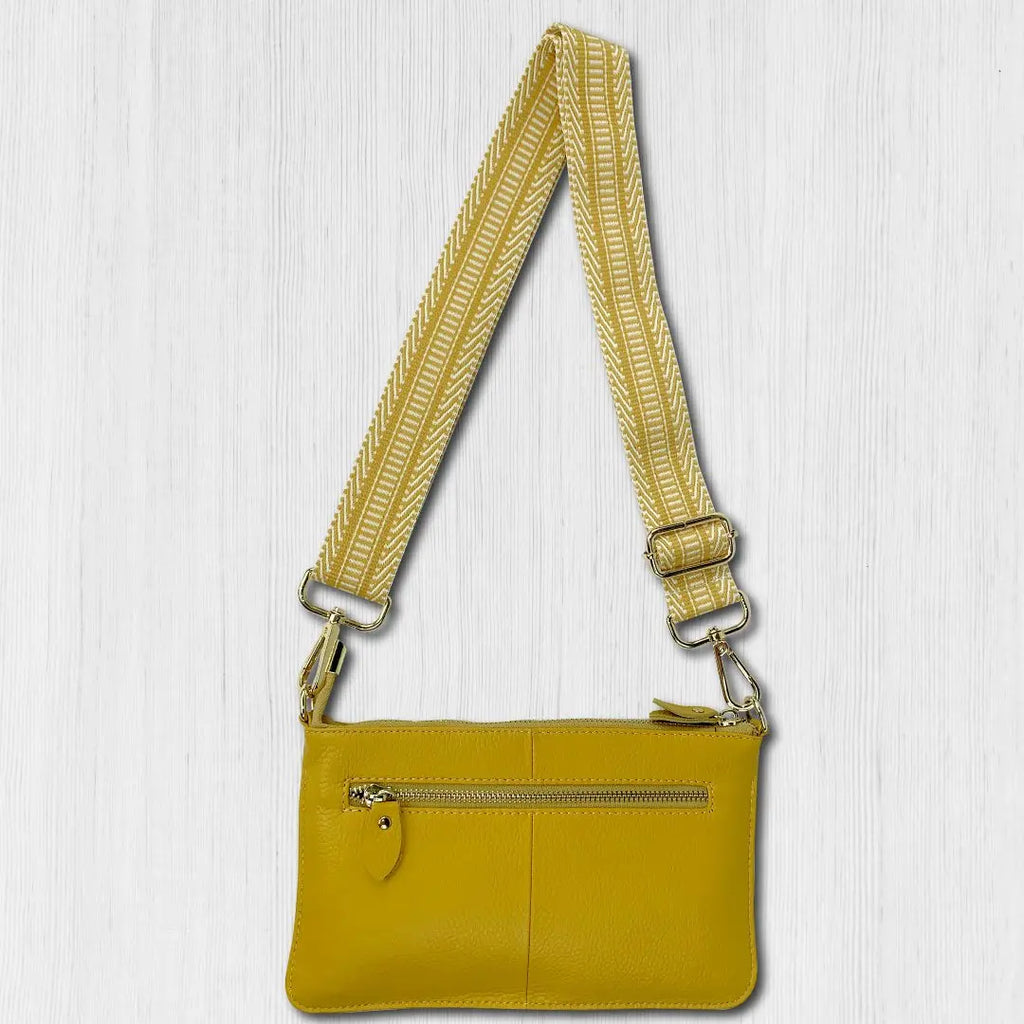 Tonya Leather Crossbody by ClaudiaG Collection CLAUDIAG COLLECTION