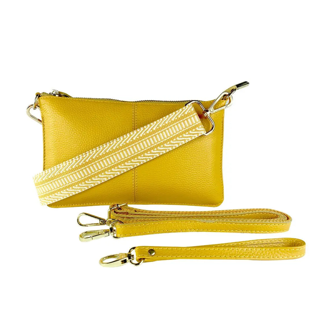 Tonya Leather Crossbody by ClaudiaG Collection CLAUDIAG COLLECTION