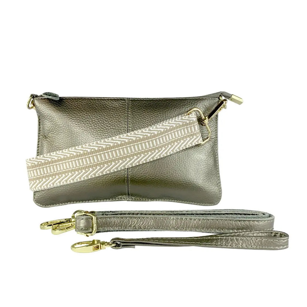 Tonya Leather Crossbody by ClaudiaG Collection CLAUDIAG COLLECTION