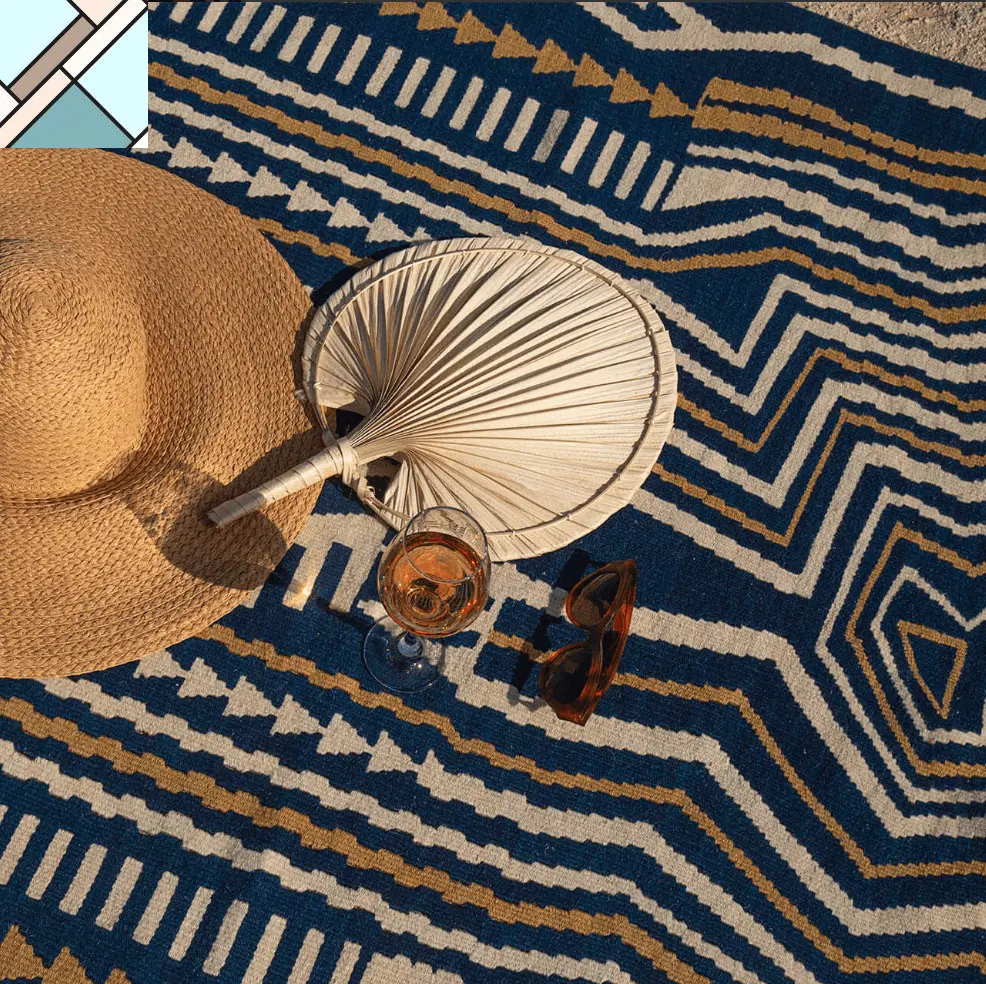 Traditional Hallucination Kilim Rug DK3 ANI STUDIO