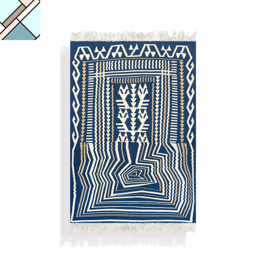 Traditional Hallucination Kilim Rug DK3 ANI STUDIO