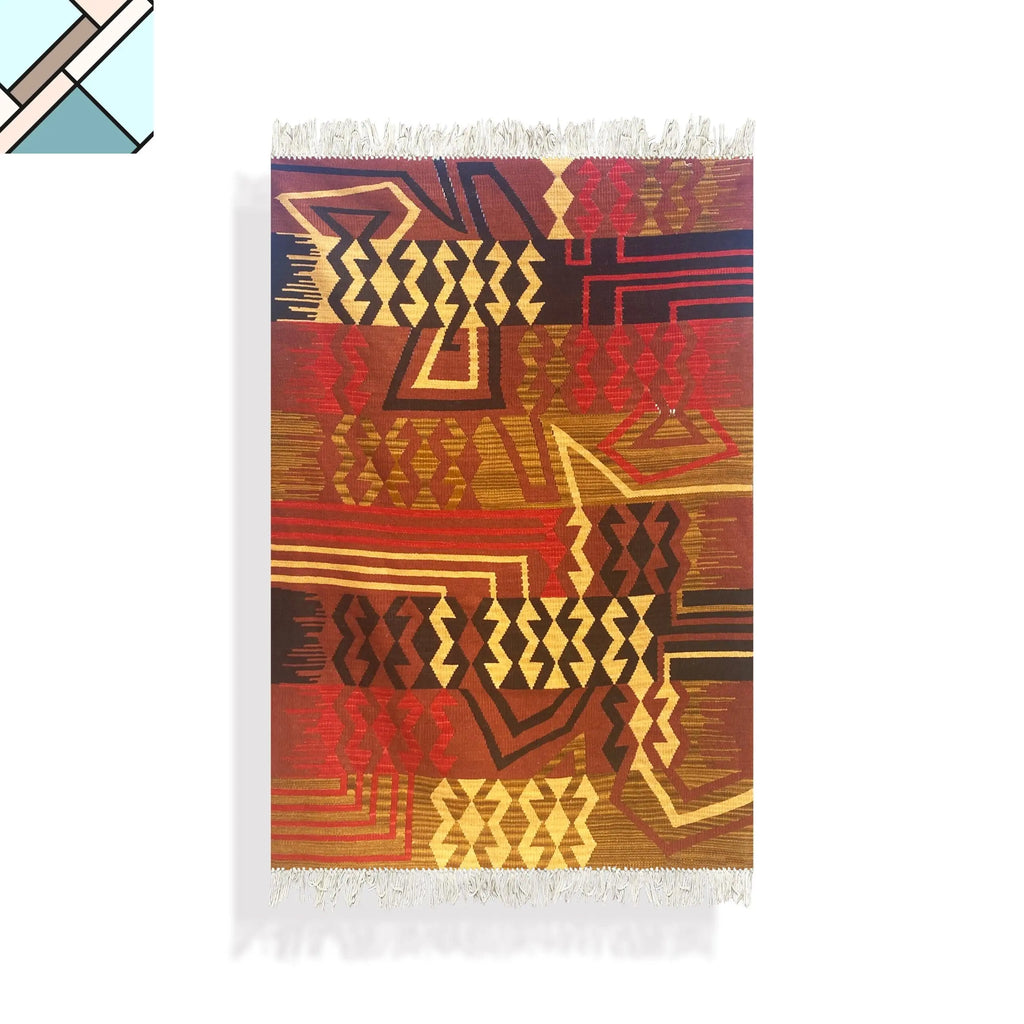 Traditional Hallucination Kilim Rug DK6 ANI STUDIO