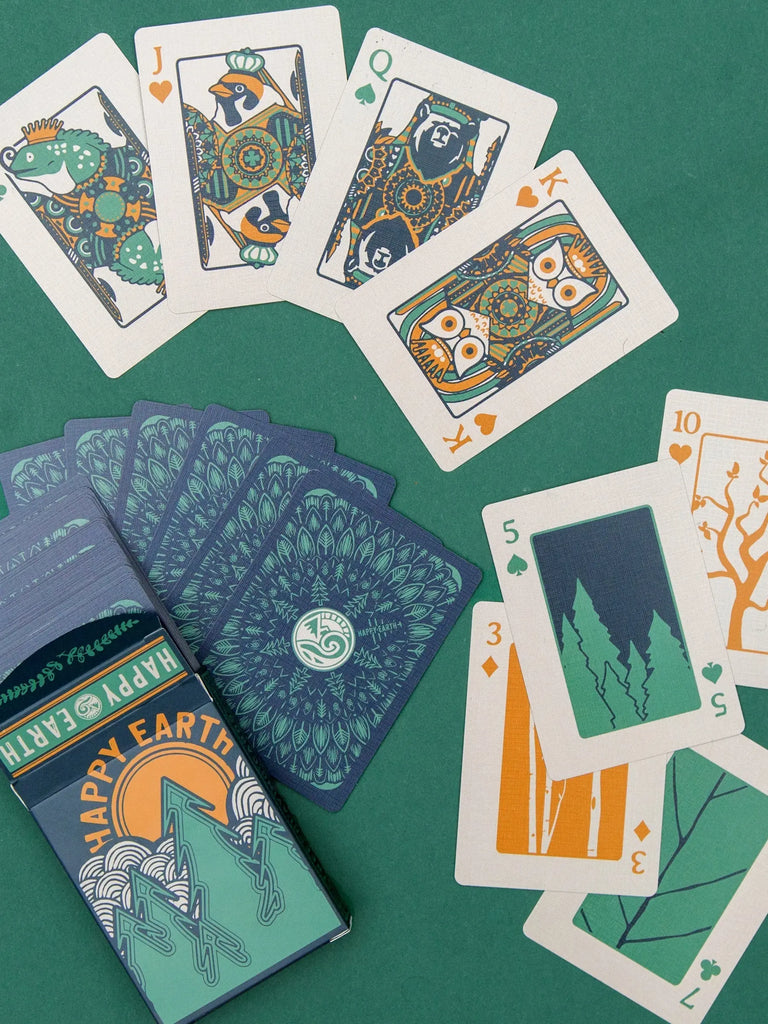 Tree Playing Cards by Happy Earth Happy Earth