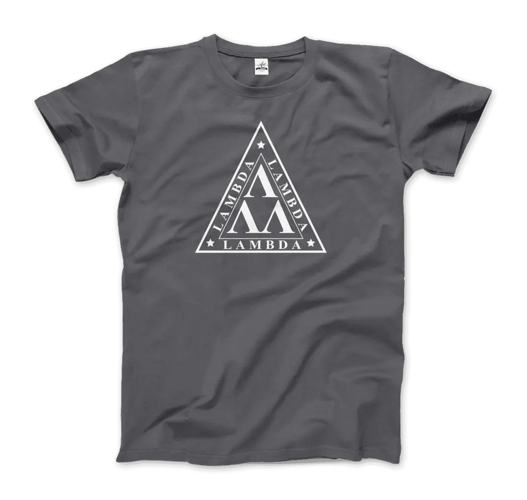 Tri-Lambs - Nerds Organization Symbol Art T-Shirt by Art-O-Rama Shop ART-O-RAMA-SHOP