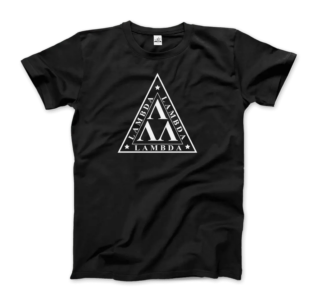 Tri-Lambs - Nerds Organization Symbol Art T-Shirt by Art-O-Rama Shop ART-O-RAMA-SHOP