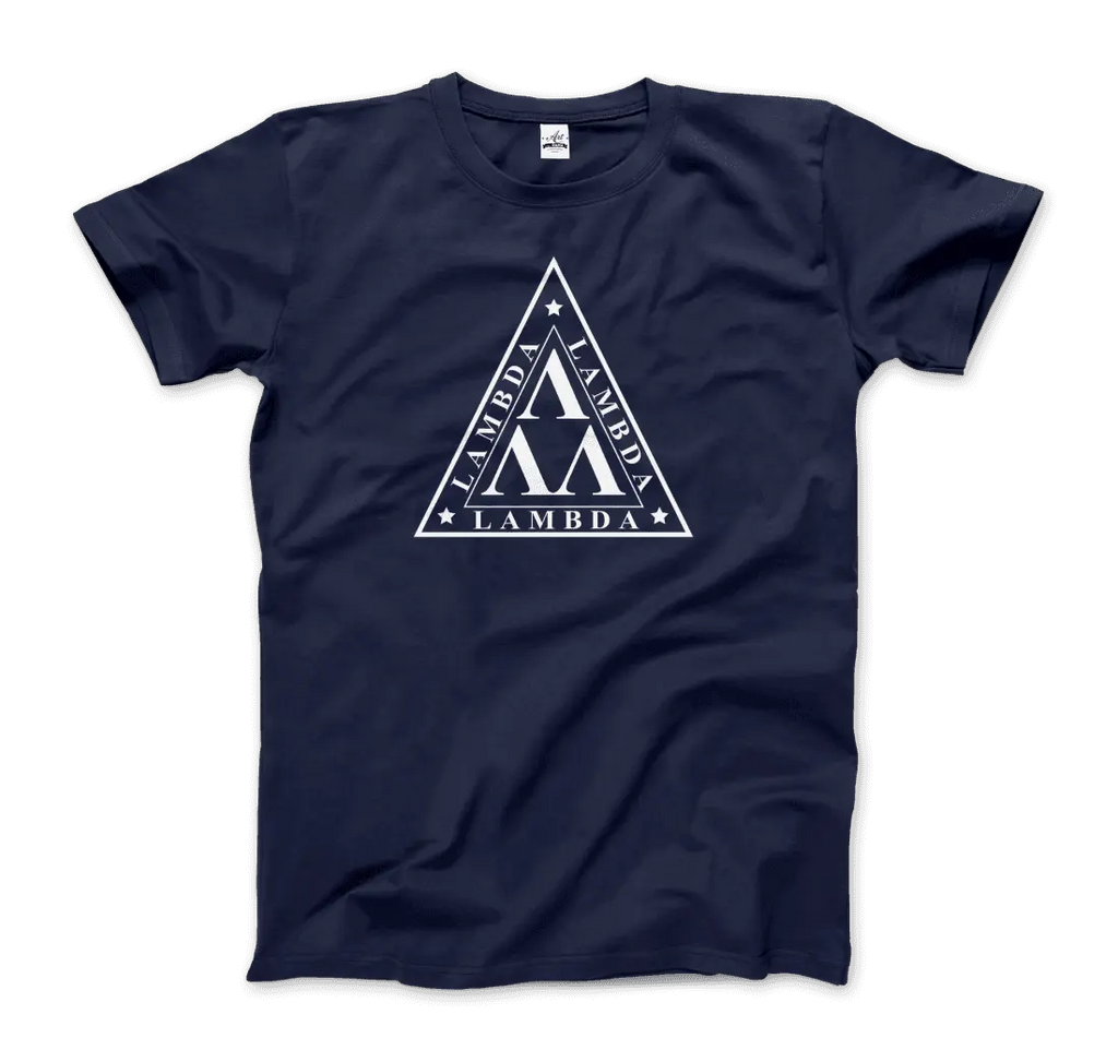 Tri-Lambs - Nerds Organization Symbol Art T-Shirt by Art-O-Rama Shop ART-O-RAMA-SHOP