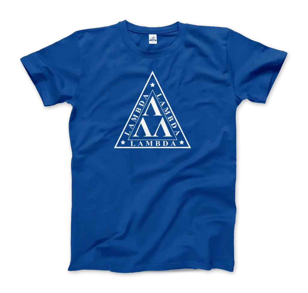 Tri-Lambs - Nerds Organization Symbol Art T-Shirt by Art-O-Rama Shop ART-O-RAMA-SHOP