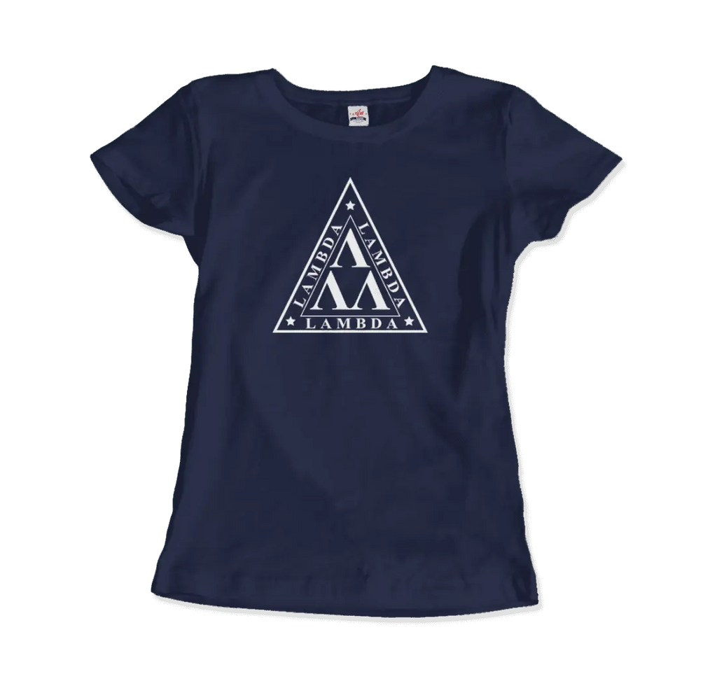 Tri-Lambs - Nerds Organization Symbol Art T-Shirt by Art-O-Rama Shop ART-O-RAMA-SHOP