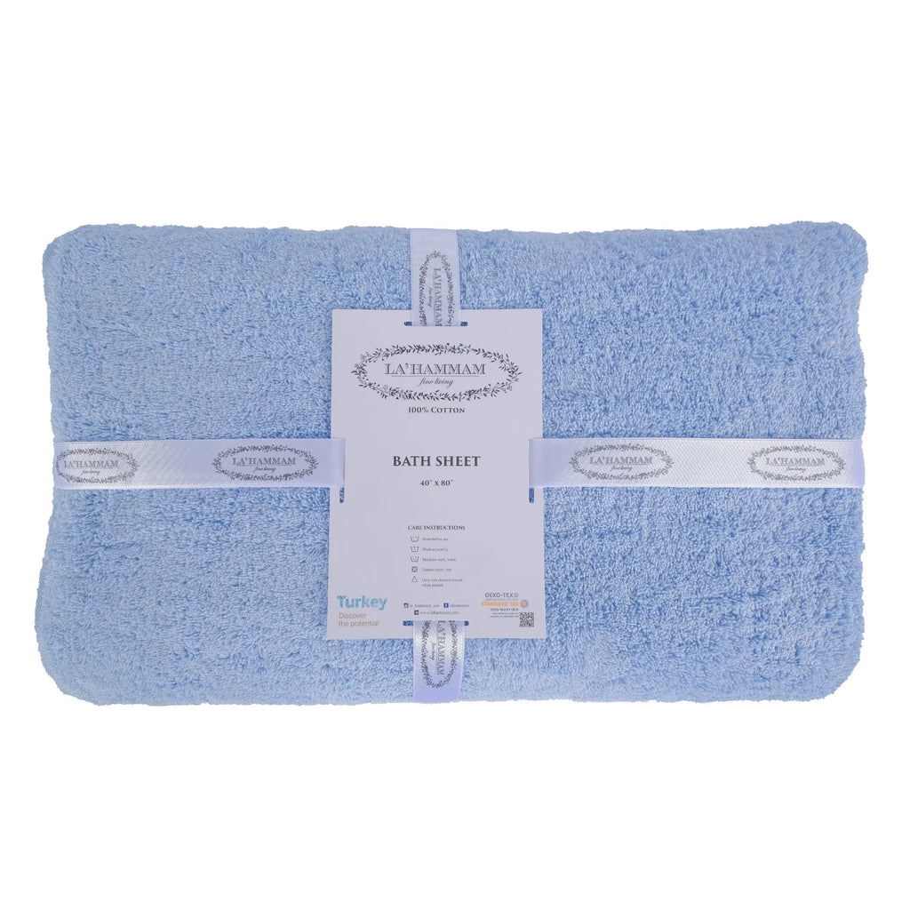 Turkish Cotton Bath Sheet Towel by La'Hammam La'Hammam