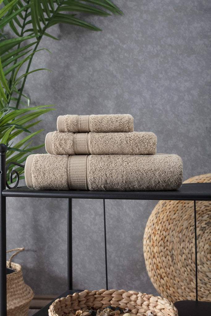 Turkish Cotton Bath Towel Set of 3 by La'Hammam La'Hammam