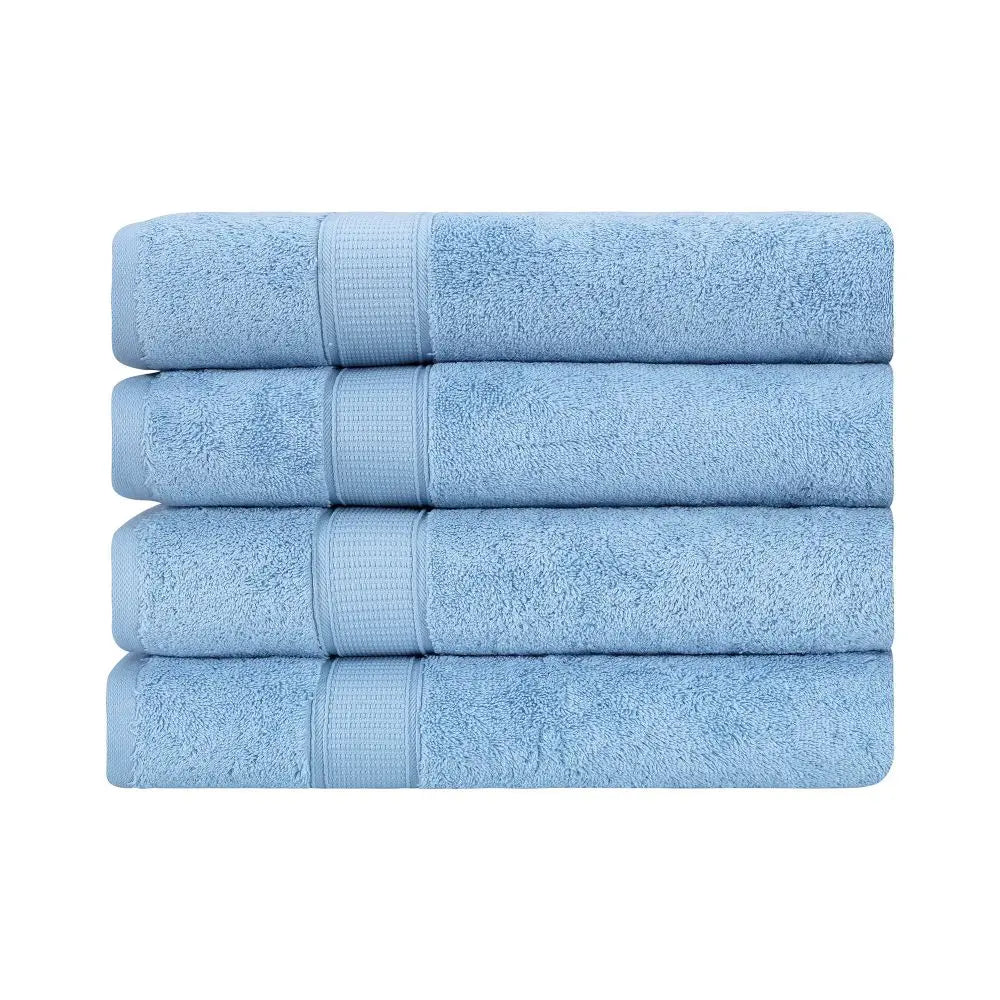 Turkish Cotton Bath Towel Set of 4 by La'Hammam La'Hammam