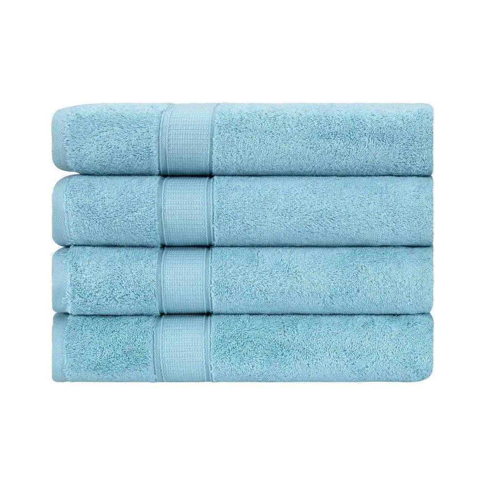 Turkish Cotton Bath Towel Set of 4 by La'Hammam La'Hammam