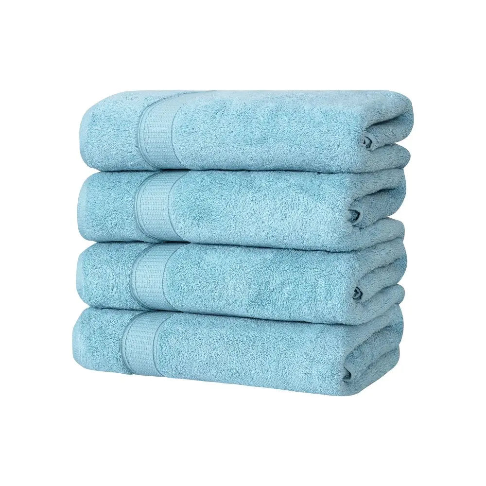 Turkish Cotton Bath Towel Set of 4 by La'Hammam La'Hammam