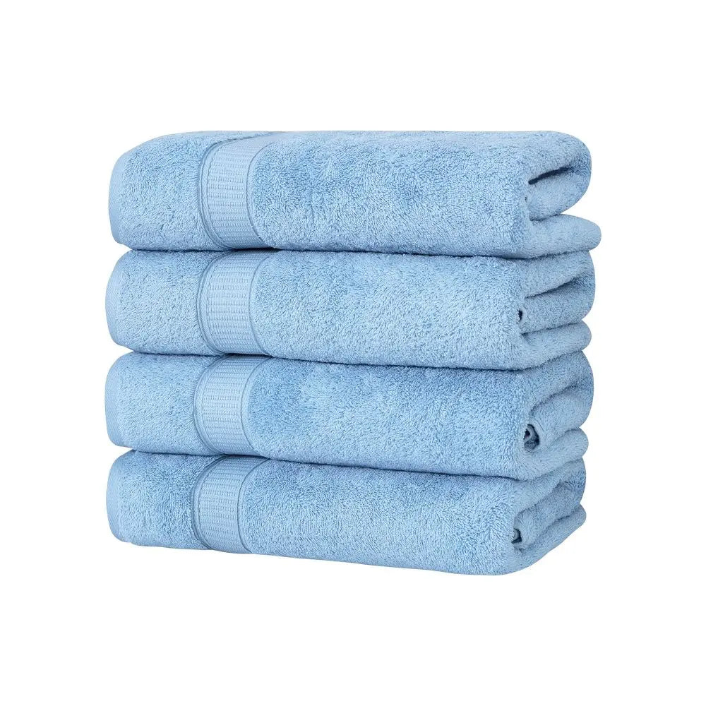 Turkish Cotton Bath Towel Set of 4 by La'Hammam La'Hammam