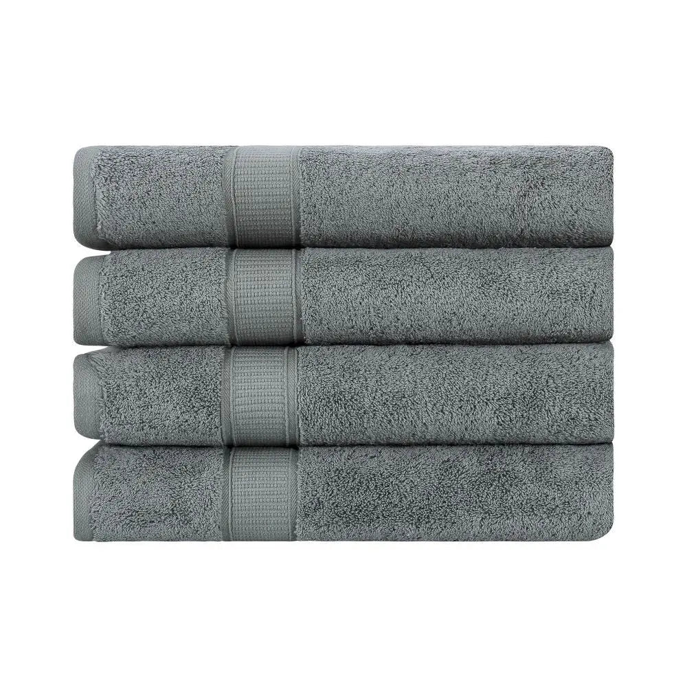 Turkish Cotton Bath Towel Set of 4 by La'Hammam La'Hammam