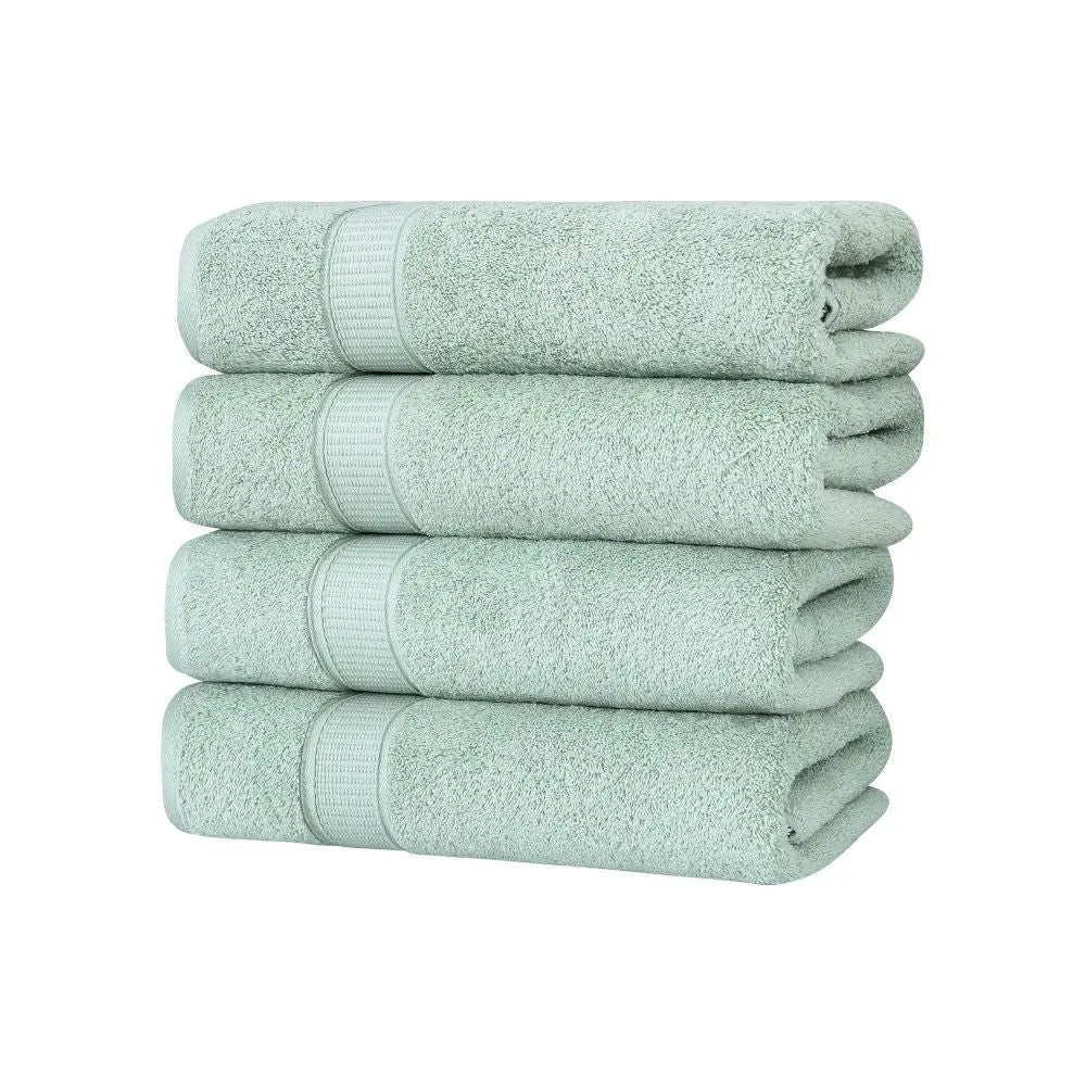 Turkish Cotton Bath Towel Set of 4 by La'Hammam La'Hammam
