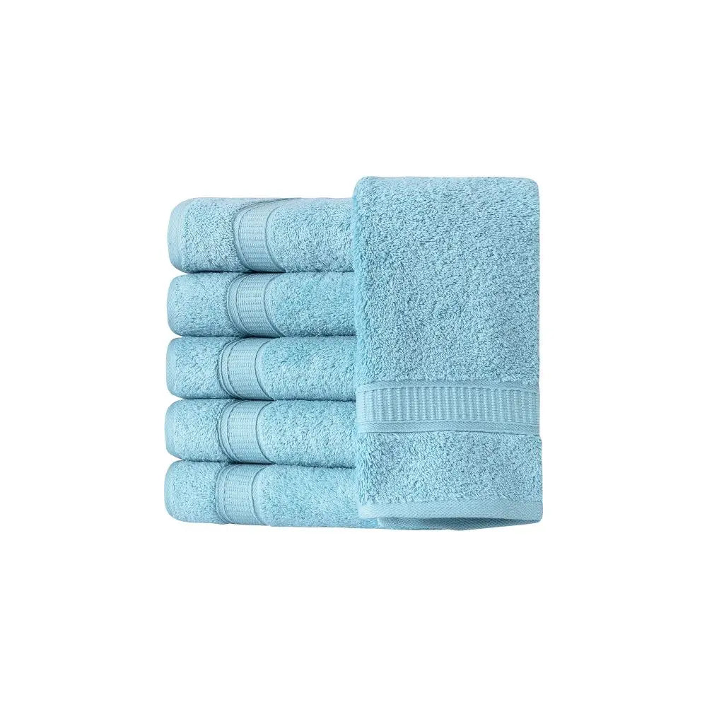 Turkish Cotton Hand Towel Set of 6 by La'Hammam La'Hammam