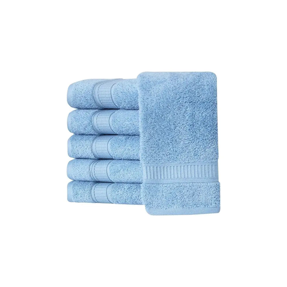Turkish Cotton Hand Towel Set of 6 by La'Hammam La'Hammam